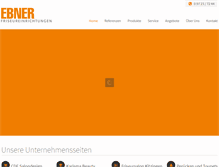 Tablet Screenshot of ebner-online.com